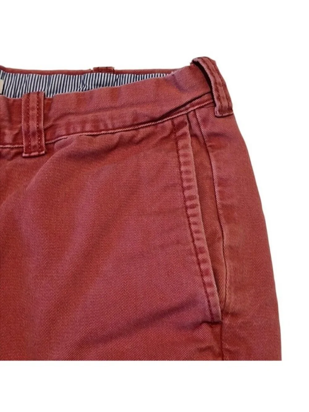 J Crew Chino Salmon Pockets Cotton Casual Shorts Men Size 32